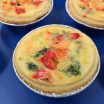 Prebaked Mini Quiche Vegetarian (6pcs)